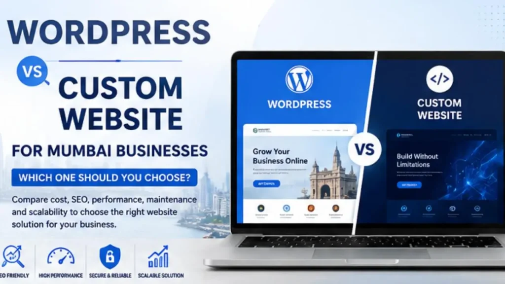 WordPress vs Custom Website for Mumbai Businesses