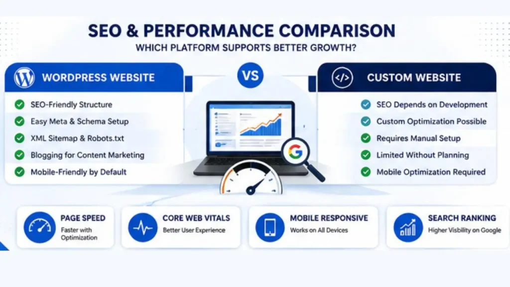 WordPress vs Custom Website for Mumbai Businesses