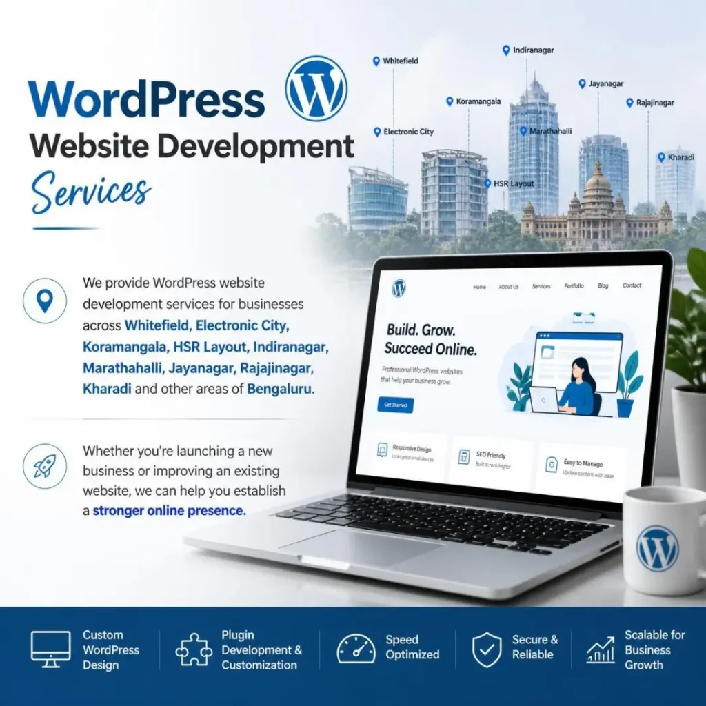 Professional WordPress Website Developer in Bangalore